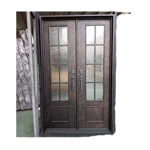 Porte en fer cuit haut de gamme pour une utilisation extérieure en Chine à rupture thermique - Product Image 1