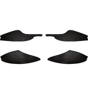 Toyota Corolla <b>Door</b> Armrest Leather <b>Trim</b> 2019-2024 True Microfiber Red Stitching Interior Modification - Product Image 3