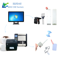 Imprimante d'étiquettes RFID UHF d'occasion pour bijoux, lin, hôtels, pendentifs en jade, antivol, logo personnalisé, étiquettes suspendues pour bijoux, magasins de détail