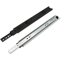 Glissières de tiroir pour meubles HVPAL 45 mm, glissières de tiroir pour table de chevet, capacité de charge 45 kg
