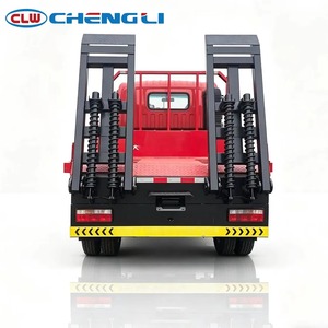 Kundenspezifisches Fahrgestell LHD/RHD CLW 4x2 Flachbett-LKW mit Leiter für Baggertransport, Schwerlasttransporter, Flachbett-Lkw - Product Image 3