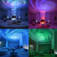 Projecteur de galaxie à LED Projecteur de ciel galaxie coloré Veilleuse de chambre d'enfant Décoration de fête de Noël