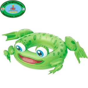 Jouets de <span class=keywords><strong>piscine</strong></span> d'été pour enfants, PVC <span class=keywords><strong>gonflable</strong></span> en forme d'animal, bouée de natation en forme de <span class=keywords><strong>grenouille</strong></span> - Product Image 1