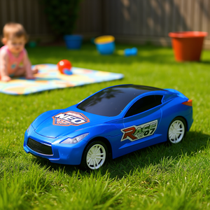 Coche de Juguete Deportivo de Fricción para Niños, Vehículo de Carreras de Plástico para Juego de Imitación y Diversión al Aire Libre - Product Image 2