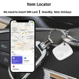 Traceur GPS portable anti-perte compatible avec la fonction Localiser d'Apple pour clés, animaux de compagnie, bagages, voiture, portefeuille - Product Image 2