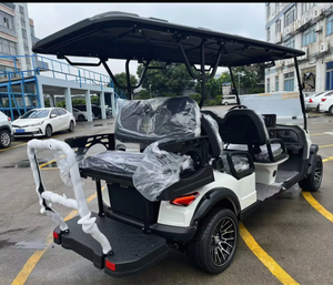 รถกอล์ฟไฟฟ้าราคาประหยัด 6 ที่นั่ง พร้อมแบตเตอรี่ลิเธียม รับน้ำหนักได้ 300 กก. ระยะทาง 54 หลุม ควบคุมด้วยรีโมท - Product Image 3