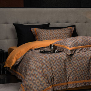 <span class=keywords><strong>Housse</strong></span> <span class=keywords><strong>de</strong></span> <span class=keywords><strong>couette</strong></span> vintage <span class=keywords><strong>et</strong></span> luxueuse à imprimé écossais, ensemble <span class=keywords><strong>de</strong></span> draps pour lit Queen Size, ensemble <span class=keywords><strong>de</strong></span> literie en tissu <span class=keywords><strong>de</strong></span> coton pur <span class=keywords><strong>de</strong></span> haute qualité - Product Image 2