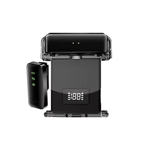 S51 Dual <b>Wireless</b> Omni-directional Lavalier <b>Microphone</b> with Type C Charging Case and Noise Cancelling Tie Clip Design - Product Image 1