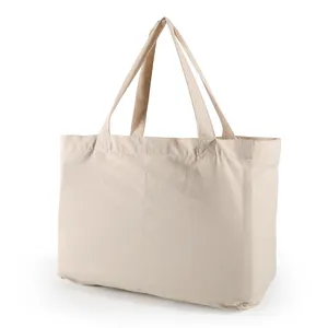 Stok terlaris kanvas katun tas Tote tas belanja Kiu ramah lingkungan T Shirt tipe dapat dilipat tas belanja