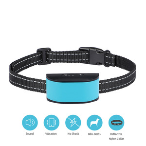 Petmartop Dog <b>Bark</b> <b>Control</b> Collar Blue Automatic Vibration Trainer For Dogs - Product Image 3