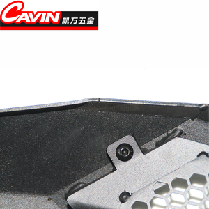 <span class=keywords><strong>Pare</strong></span>-chocs <span class=keywords><strong>arrière</strong></span> en alliage d'<span class=keywords><strong>aluminium</strong></span> noir de haute qualité avec <span class=keywords><strong>protection</strong></span> et décoration pour Amarok Crew Cab - Product Image 5