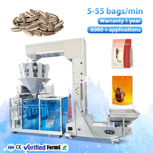 Machine d'emballage automatique multifonction haute précision pour sachets préformés à fermeture éclair, pour graines de melon, biscuits, bonbons - Product Image 1