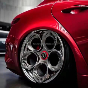 6061-T6ล้อรถโดยสารอลูมิเนียมอัลลอย18 19 20นิ้ว5X110ล้อปลอมแปลงสำหรับ Alfa <span class=keywords><strong>Romeo</strong></span> Mito 159 4C Giulia - Product Image 2