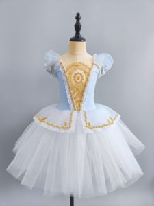 Robe de ballet professionnelle pour adultes, <span class=keywords><strong>tutu</strong></span> romantique <span class=keywords><strong>pas</strong></span> <span class=keywords><strong>cher</strong></span> pour filles, paillettes, manches évasées pour longues performances professionnelles, costumes - Product Image 3