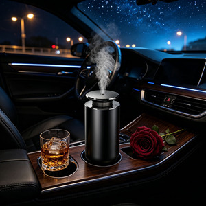 Diffuseur <span class=keywords><strong>d</strong></span>'arômes de voiture rechargeable par USB en métal HYGEA, sans eau, écologique, portable, machine à parfum aux huiles essentielles, <span class=keywords><strong>purificateur</strong></span> <span class=keywords><strong>d</strong></span>'<span class=keywords><strong>air</strong></span>, hôtel - Product Image 1