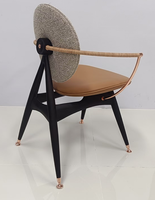 Chaises de salle à manger en or de haute qualité