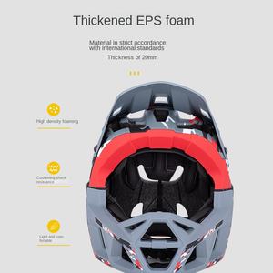 クロスボーダー新型マウンテンバイククロスカントリーダウンヒルレーシング大人用フルヘルメットPC/EPSシェルユニセックス卸売 - Product Image 4