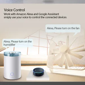 100-240VAC EU UK US BR Elektrisch 10A Stroms pa render WIFI Tuya Smart Plug für Zuhause Alexa Google Assistant Sprach steuerung