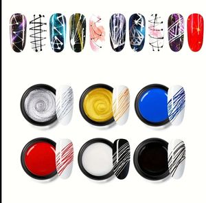 कस्टम लोगो 6 रंगनी लड़की नाखून कला 3 डी मूर्तिकला के लिए कार्विंग यूव जेल प्लास्टिलाइन जेल नाखून डिजाइन के लिए - Product Image 2