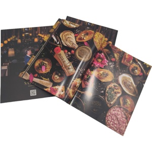 Savour Magazine Fall Winter 2024 Luxury Food Lifestyle Eco-Friendly <b>Biodegradable</b> Publication Coated <b>Paper</b> Rectangular Four - Product Image 4