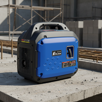 Superleiser 2000W 3000W Benzin-Generator DC-Generator 24V 12V Tragbare Outdoor-Notstromversorgung