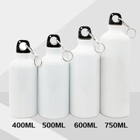 Bouteille d'eau sportive en aluminium personnalisée à bas prix pour la promotion, avec logo imprimé, idéale pour les cadeaux d'entreprise