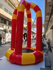 Vente chaude Enfants Manèges Carnaval Sécurité Gonflable Saut À L'élastique Trampoline avec Bande Élastique - Product Image 6