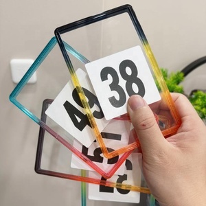 Plaque de protection arrière en TPU à paillettes dégradées 35pt pour cartes gradées, avec plaque en acrylique transparente pour PSA Slab - Product Image 6