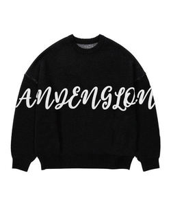 Suéter Personalizado OEM ODM para Hombre, Verano, Transpirable, Estampado, Logotipo Frontal, Mezcla de Algodón y Lana, Jacquard, Cuello Redondo, Manga Larga, Tejido de Punto - Product Image 1