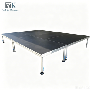 Modular Aluminum <b>Stage</b> Quick Assemble Event <b>Stage</b> <b>Platform</b> for Outdoor Indoor Party - Product Image 1