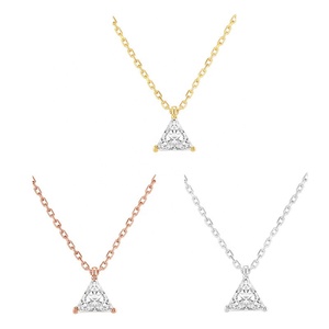Collier ras <span class=keywords><strong>de</strong></span> <span class=keywords><strong>cou</strong></span> en zircon géométrique simple et brillant, nouvelle arrivée 2022, prix <span class=keywords><strong>de</strong></span> gros d'usine <span class=keywords><strong>de</strong></span> bijoux - Product Image 4
