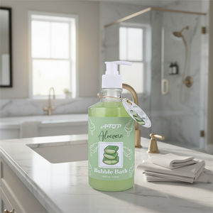 Sabun Mandi Gelembung Lidah Buaya Formula Menenangkan & Melembapkan untuk Waktu Mandi yang Menenangkan - Set Hadiah Mewah Anak-Anak Lilybath - Product Image 4