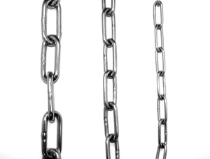 Cadena de Acero Inoxidable AISI 304 Duradera, DIN763, Galvanizada con Zinc, Diámetro Personalizado, Cadena de Eslabones de Carga de Rotura - Product Image 5