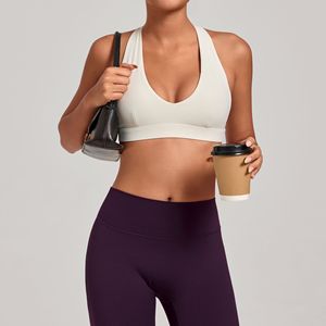 Tendance 2026 : Soutien-gorge de sport pour femme, dos nu, col halter, haute performance, col en V, pour la course, le yoga et la gym - Product Image 4