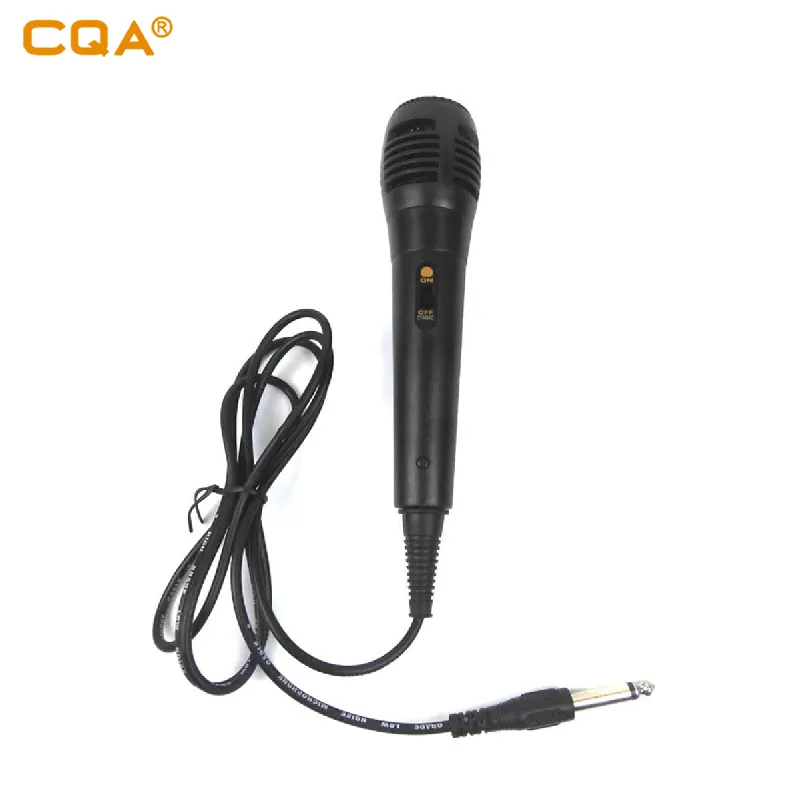 Khuyến Mại Giá Rẻ Tốt Pricie CQA 2019 Có Dây Karaoke Microphone Cho Loa/Xe Đẩy Loa/Âm Nhạc Trong Kho