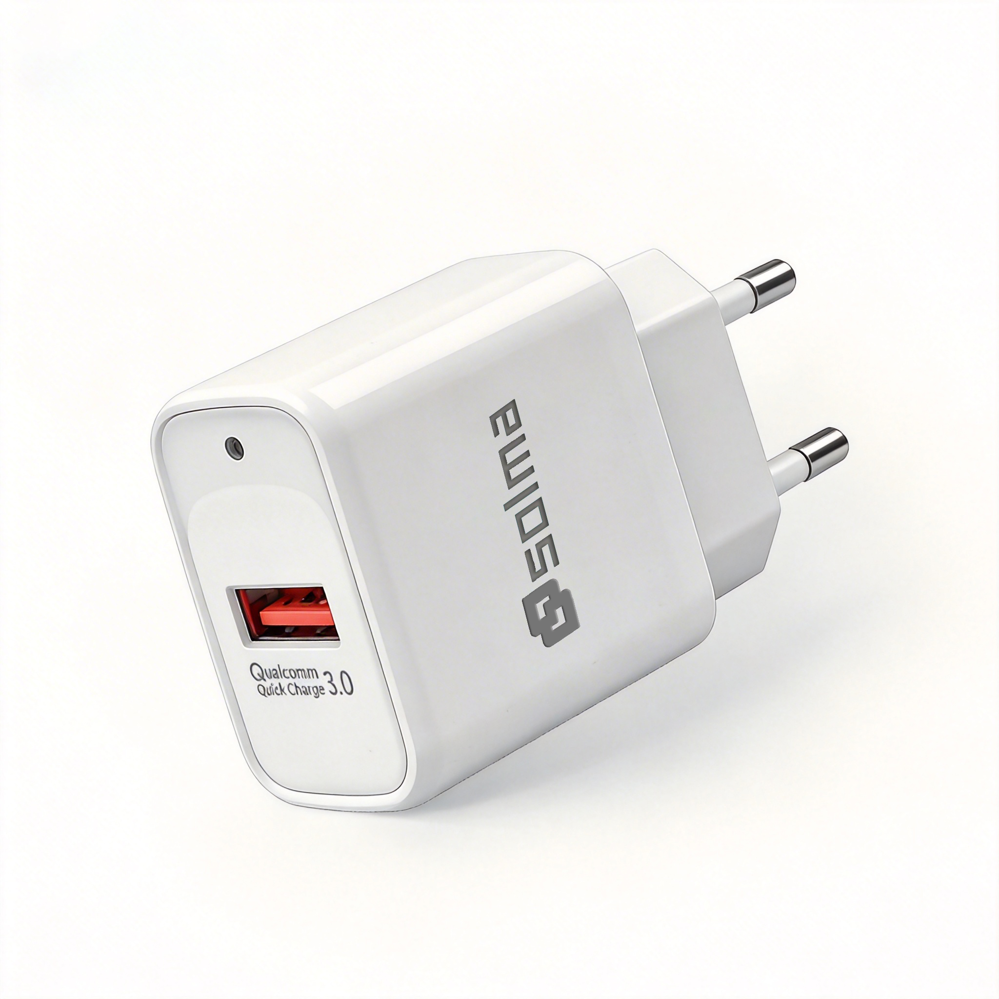 White Charger  Data Cable Packaging Box