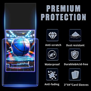 NOVISON - Funda Protectora para Cómics, Transparente, de Alta Calidad, Personalizada, Plateada, Estilo Golden Age, Tamaño PVC, Sin Cierre - Product Image 4