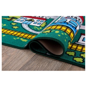 Tapis pour enfants avec lettres majuscules et chiffres marqués d'animaux Tapis de jeu pour enfants Tapis - Product Image 4