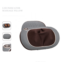 Vente en gros Oreiller de massage électrique à chauffage infrarouge rechargeable de haute qualité