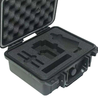 Boîte à outils en fibre de carbone avec emballage écologique découpé CNC, insert en mousse EVA de couleur personnalisée pour fabricants