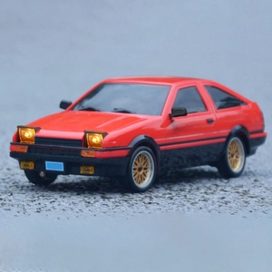 Voiture RC de drift LD1801 avec gyroscope, voiture RC 1/18, télécommande 2.4G, haute vitesse, propulsion arrière, éclairage LED, voiture électrique jouet - Product Image 5