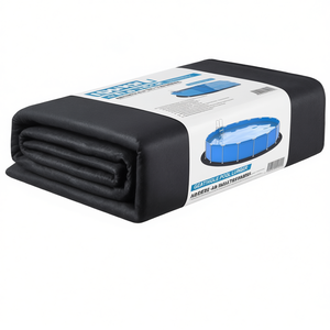 Revestimiento de Geotextil Reciclado para Piscinas, Tapete Redondo de 18 Pies para Debajo de la Piscina, Previene Perforaciones - Product Image 1