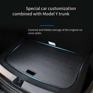 <span class=keywords><strong>Table</strong></span> de pique-nique <span class=keywords><strong>pliante</strong></span> Portable de luxe ensemble de chaises nouvelle petite <span class=keywords><strong>Table</strong></span> de <span class=keywords><strong>Camping</strong></span> de coffre pour Tesla modèle Y décoration intérieure de voiture - Product Image 4