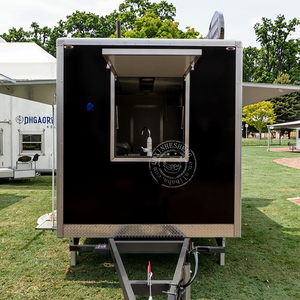 Mobile 220V Full Kitchen Food Truck with Ice <b>Pizza</b> Coffee Hotdog Concession Remorque Trailer Cart - Product Image 4