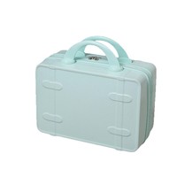 Valise à fermeture éclair pour PC 14 pouces, fabriquée sur mesure directement du fabricant, étui à maquillage imperméable exquis, trousse de toilette, boîte cadeau portable