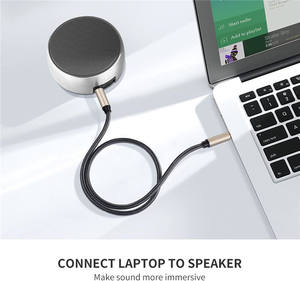 <span class=keywords><strong>Cable</strong></span> <span class=keywords><strong>Auxiliar</strong></span> de Audio de Alta Fidelidad, Adaptador de Entrada <span class=keywords><strong>Auxiliar</strong></span> Macho a Macho, <span class=keywords><strong>Cable</strong></span> <span class=keywords><strong>Auxiliar</strong></span> Trenzado de Nailon de 3.5 mm - Product Image 5