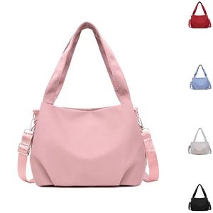 Lightweight Waterproof Zipper Closure Summer Autumn Travel Hobo School Adjustable Strap Large Capacity Women's Polyester Tote - Product Image 1