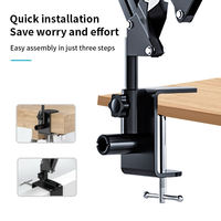 Support de téléphone et tablette réglable en métal, à fixer sur bureau ou lit, rotatif à 360°, pliable, pour appareils de 4,7 à 10,2 pouces