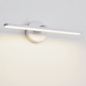 Miroir de maquillage LED pour salle de bain, couleur laiton, éclairage mural avec prise, stock usine Zhongshan - Product Image 1