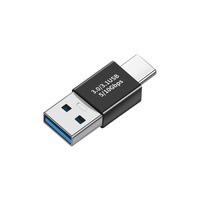 Adaptador USB3.0 10Gbps Gen2, Conector USB-A Macho a Tipo C Macho, Conversor de Transferencia de Datos OTG